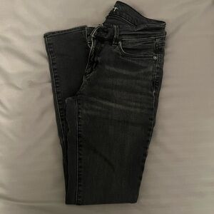 Black Skinny Jean Leggings. Ann Taylor Loft Size 25/0 Petite